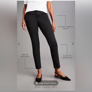 NWT J. Jill Authentic Fit Slim Ankle Leg Jeans